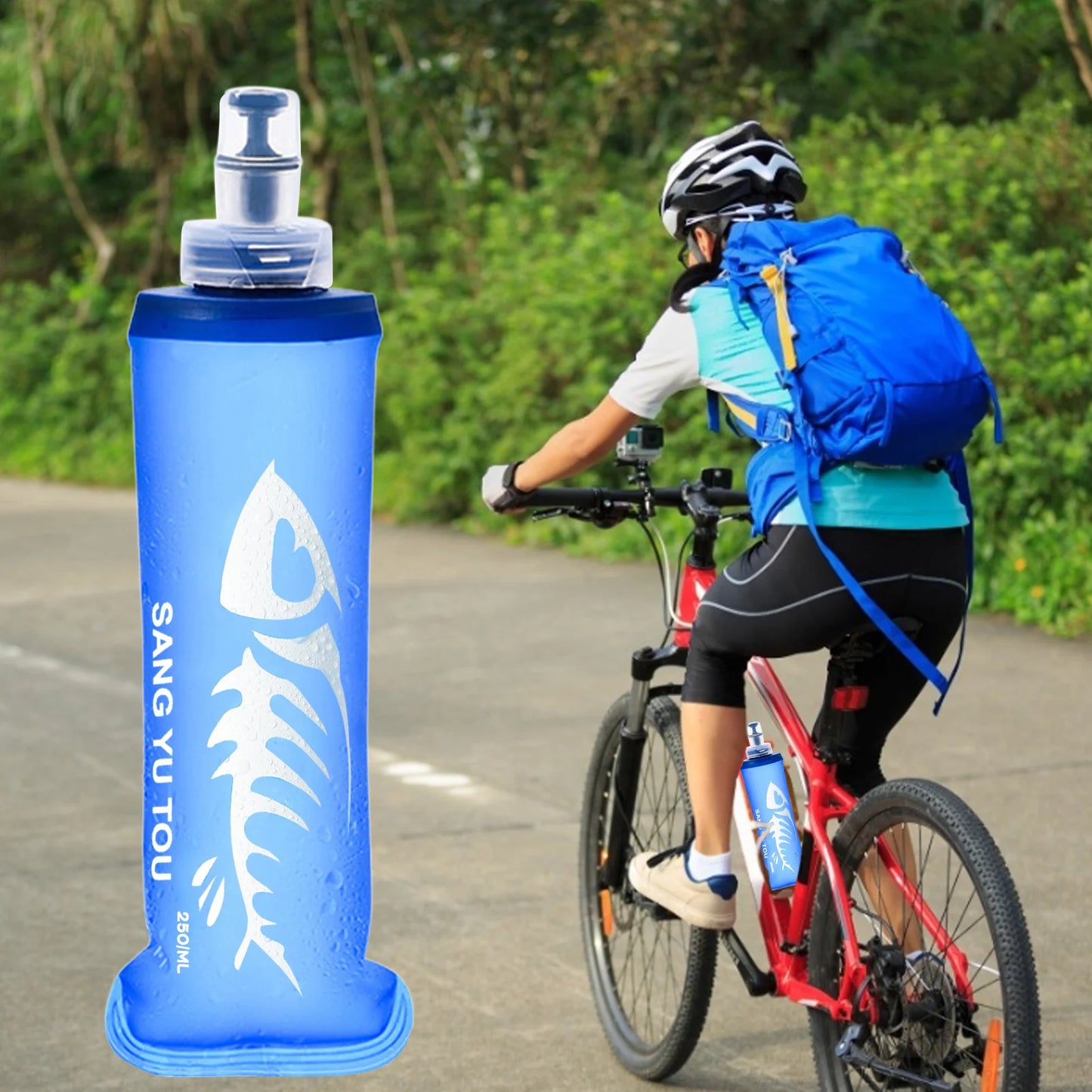 Soft Flask Collapsible Water Bottle Set