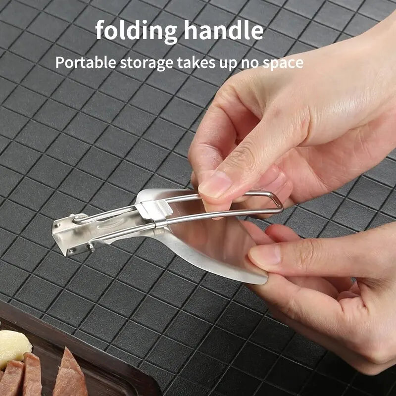 304 Stainless Steel Portable Kitchen Utensils Outdoor Picnic Camping Spatula Spoon Multifunctional Folding Kitchen Utensils