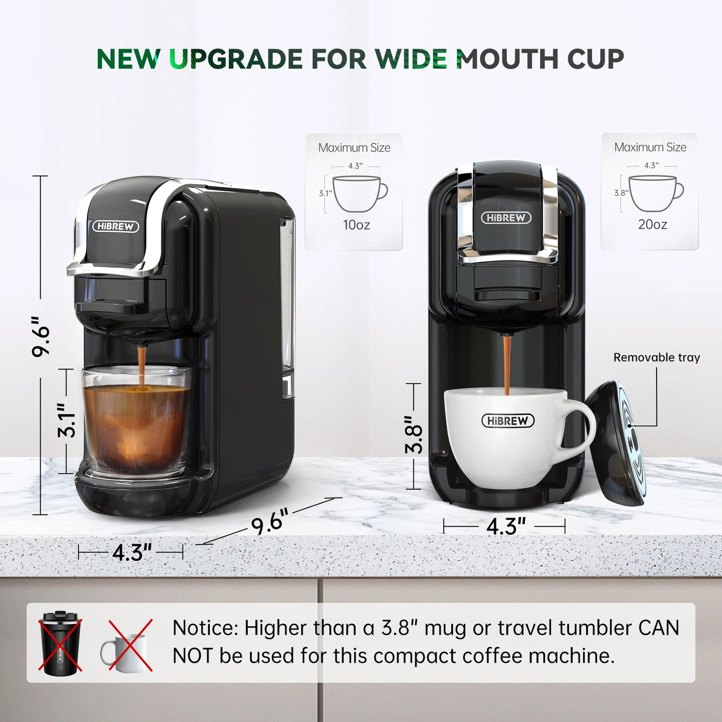 HiBREW 5-in-1 Multiple Capsule Coffee Machine