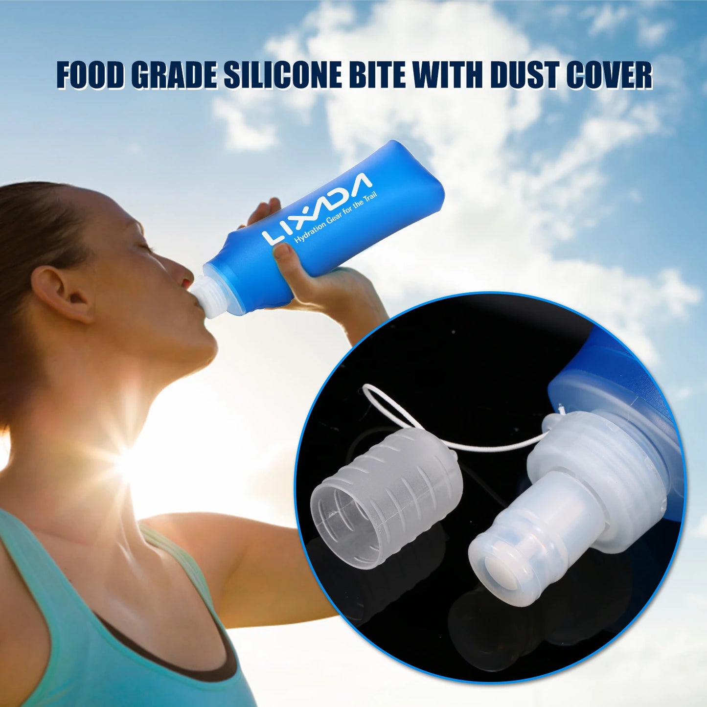 Foldable TPU Outdoor Sport Water Bottle