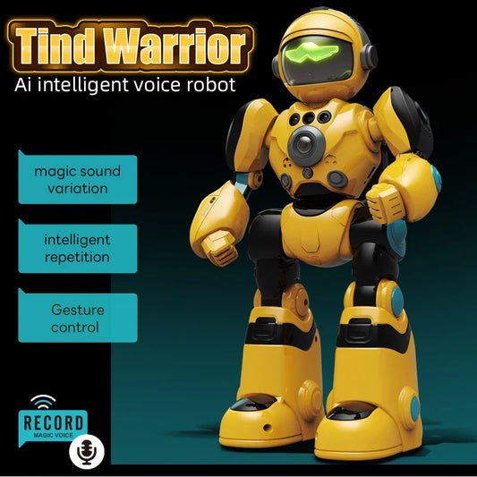 Remote Control Space Robot Toy with Gesture Induction