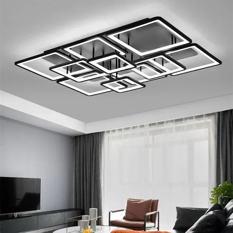 Modern LED Ceiling Lamp - Nordic Chic Chandelier