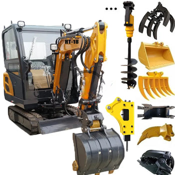 Hydraulic Mini Excavator - Compact Powerhouse