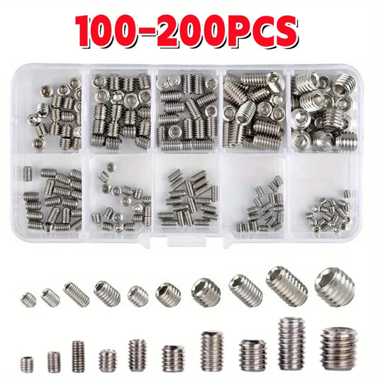 Stainless Steel Socket Head Hex  Screw Assortment Kit