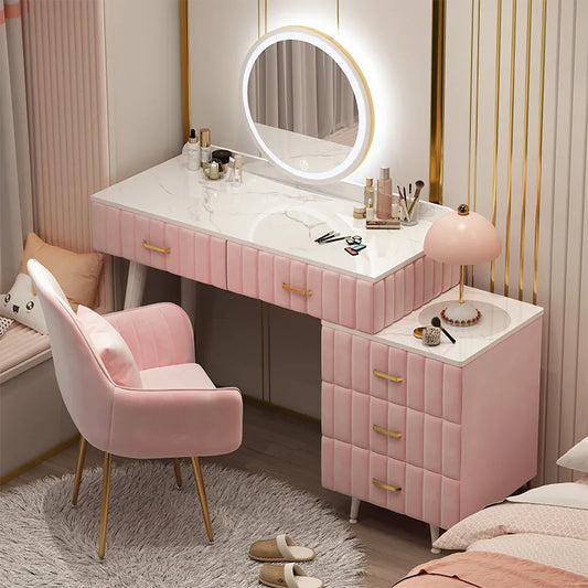 Luxury Dressing Table with LED Lights