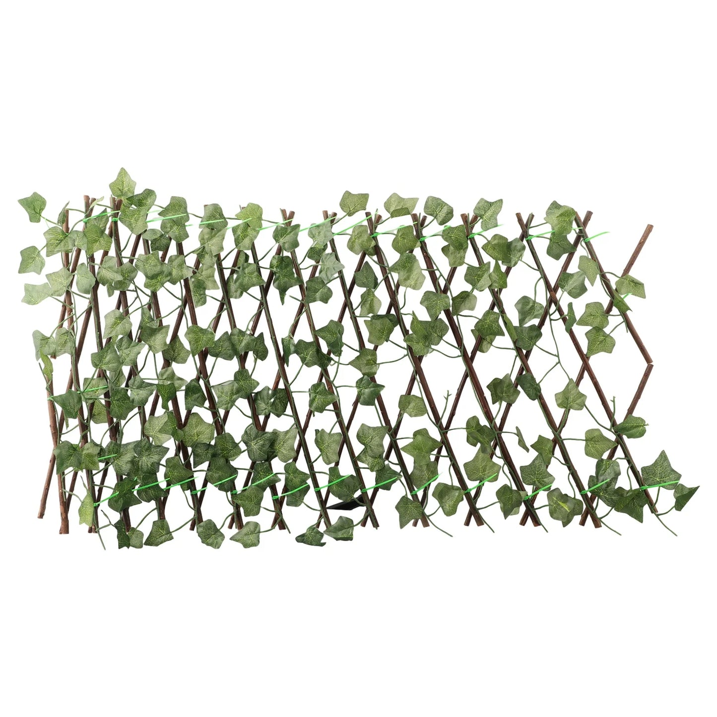 Artificial Ivy Leaves Garden Screening Expanding Trellis Fence