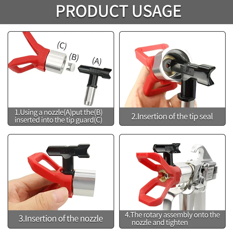High Pressure 3600 PSI Airless Paint Sprayer Gun