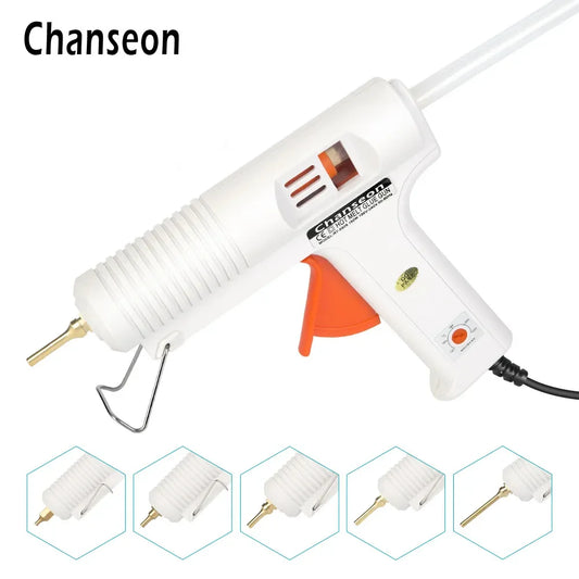 150W EU plug 220V Smart Adjustable Temperature Hot Melt Glue Gun