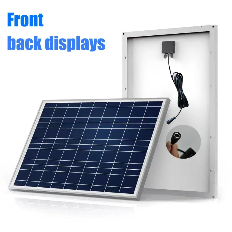 500W1000W Solar Panel Kit 12V Solar Panel 100A Controller USB Port Portable Solar Battery Charger for Outdoor Camping Mobile RV