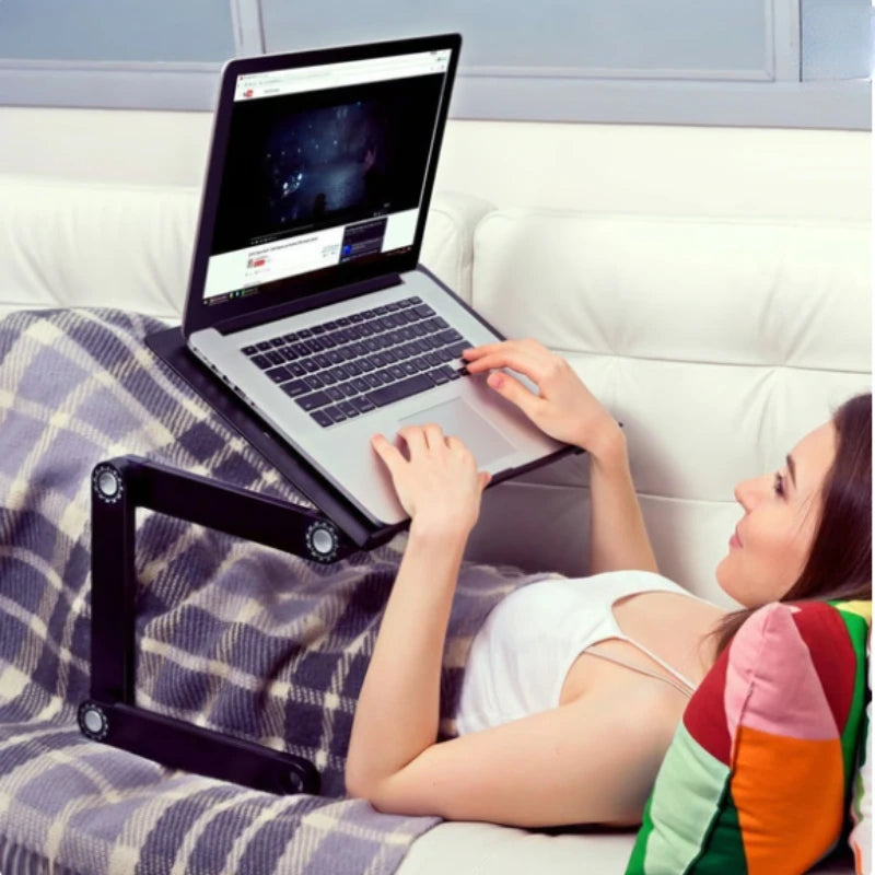 Foldable Laptop Stand -  Compact, Adjustable Office Solution