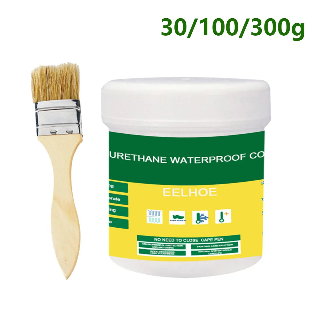 30/100/300g Transparent Waterproof Glue Invisible Sealant Agent Paste Leakproof Glue Repair Gel For Wall Bathroom Toilet Floor