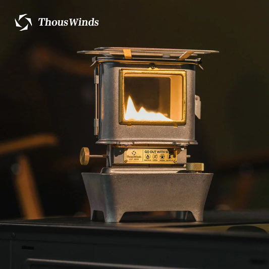 Thous Winds Firedance Oil Lamp Stove Portable Outdoor Retro Camping Lantern Emotion Lights Burner Stove Camping Supplies