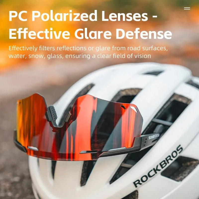 ROCKBROS Cycling Glasses | UV400 Sports Sunglasses