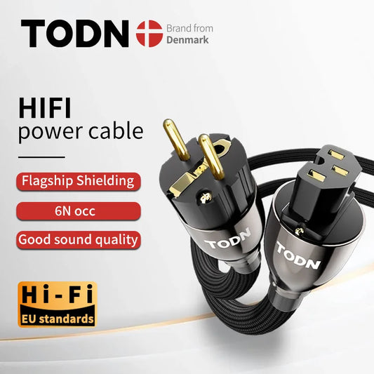 TODN HIFI OCC Power Cable