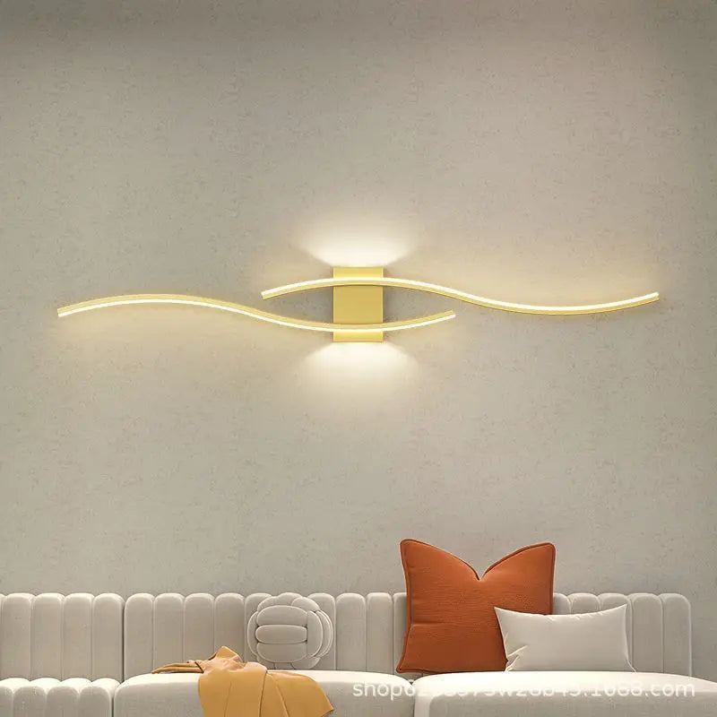 Minimalist LED Wall Lamps - Elegant Bedroom Décor