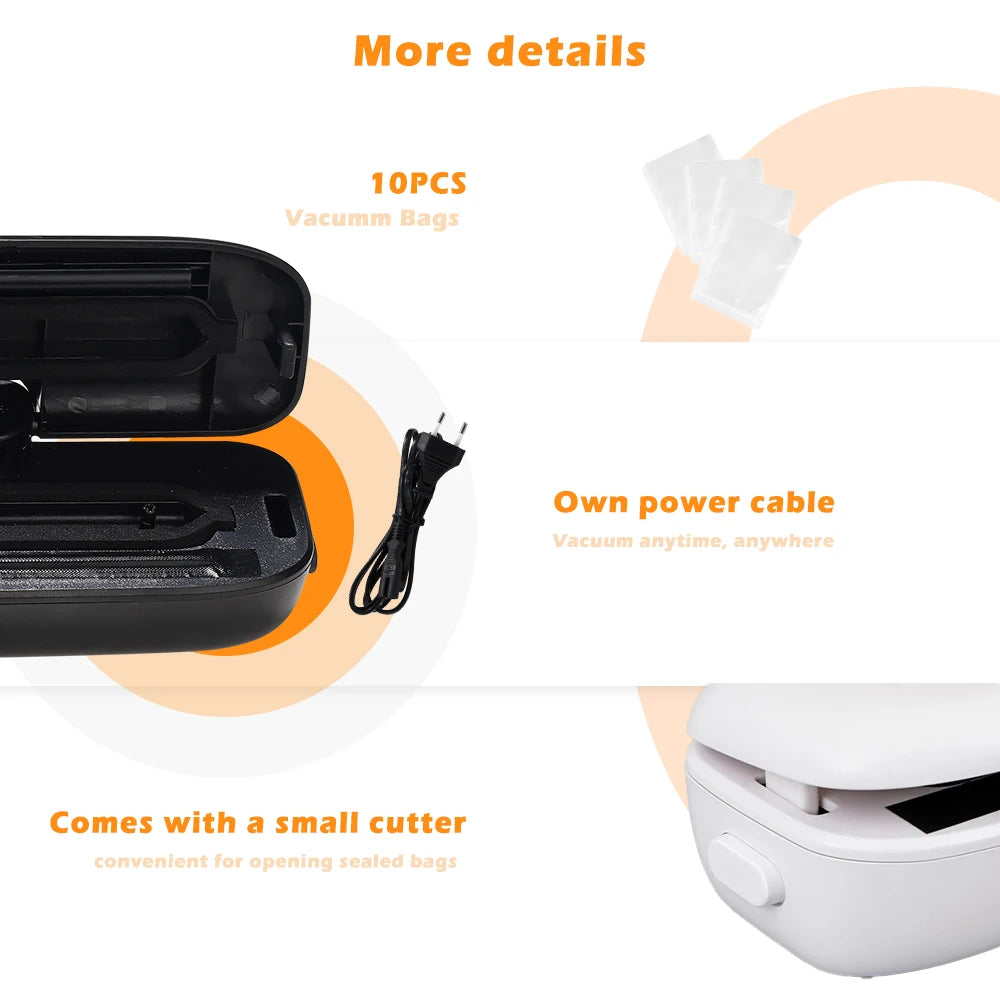 Low Noise Electric Food Vacuum Sealer