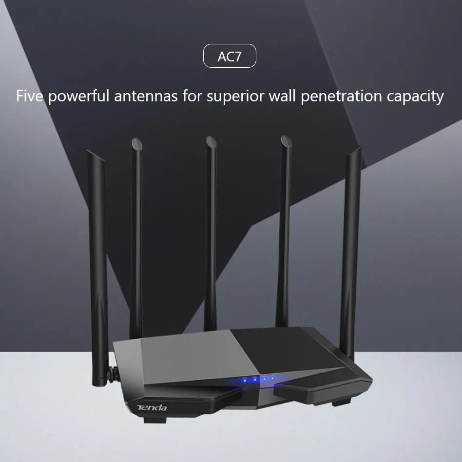 Tenda AC7 Dual Band Wireless AC1200 Router