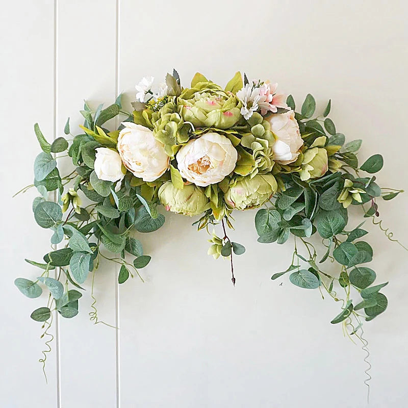 Artificial Wedding Arch Wreath - Versatile Floral Wall Decor