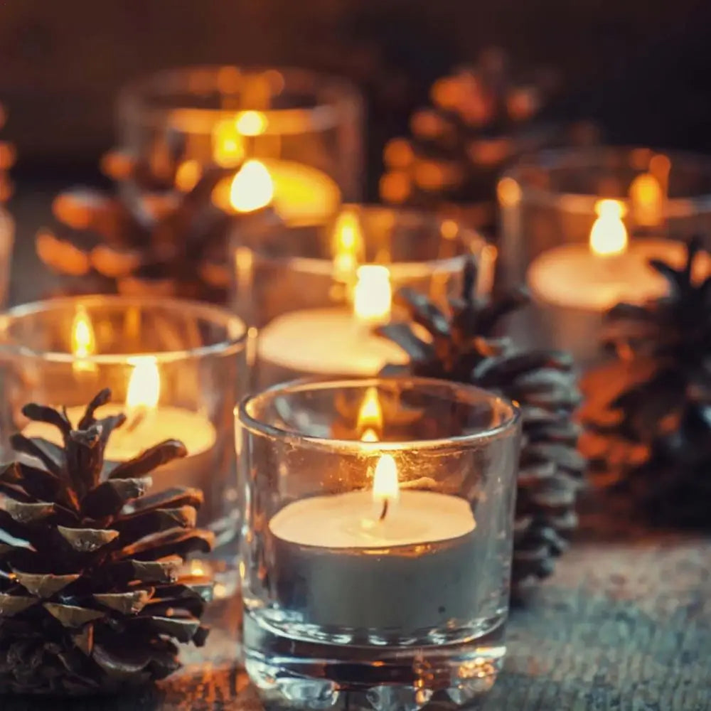 Box of 10 Smokeless Tealight Candles