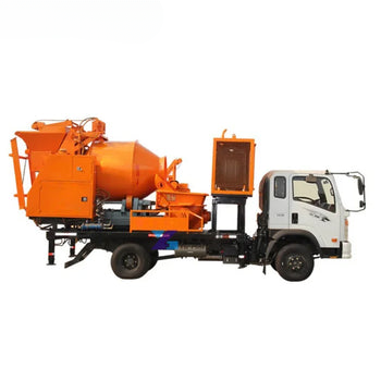 Used Diesel Concrete Mixer with Pump