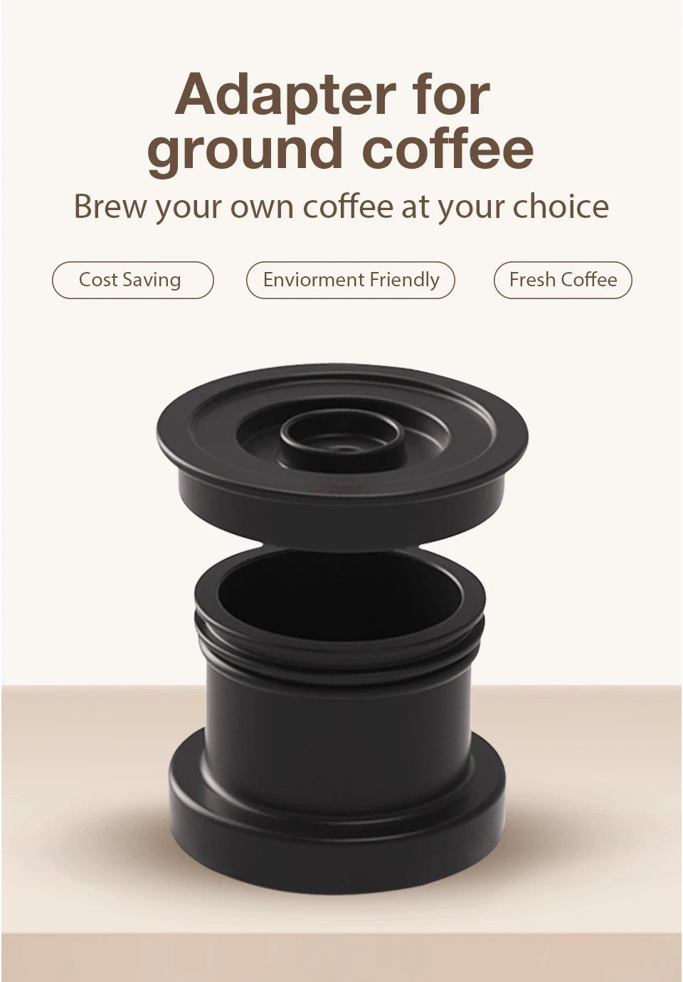 HiBREW Portable Coffee Machine for Car & Home