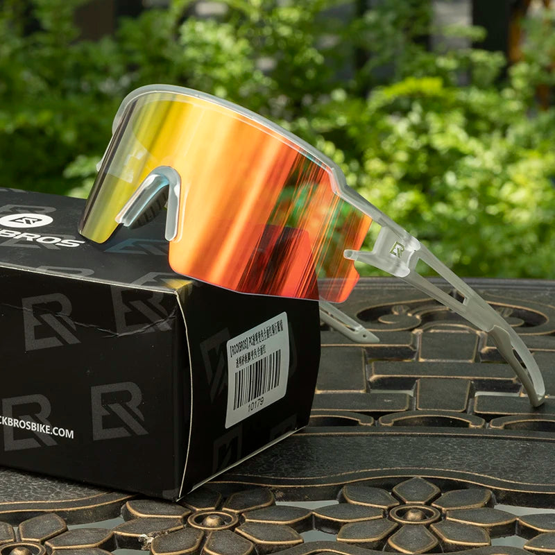 ROCKBROS Photochromic Polarized Cycling Glasses | UV400 Sunglasses