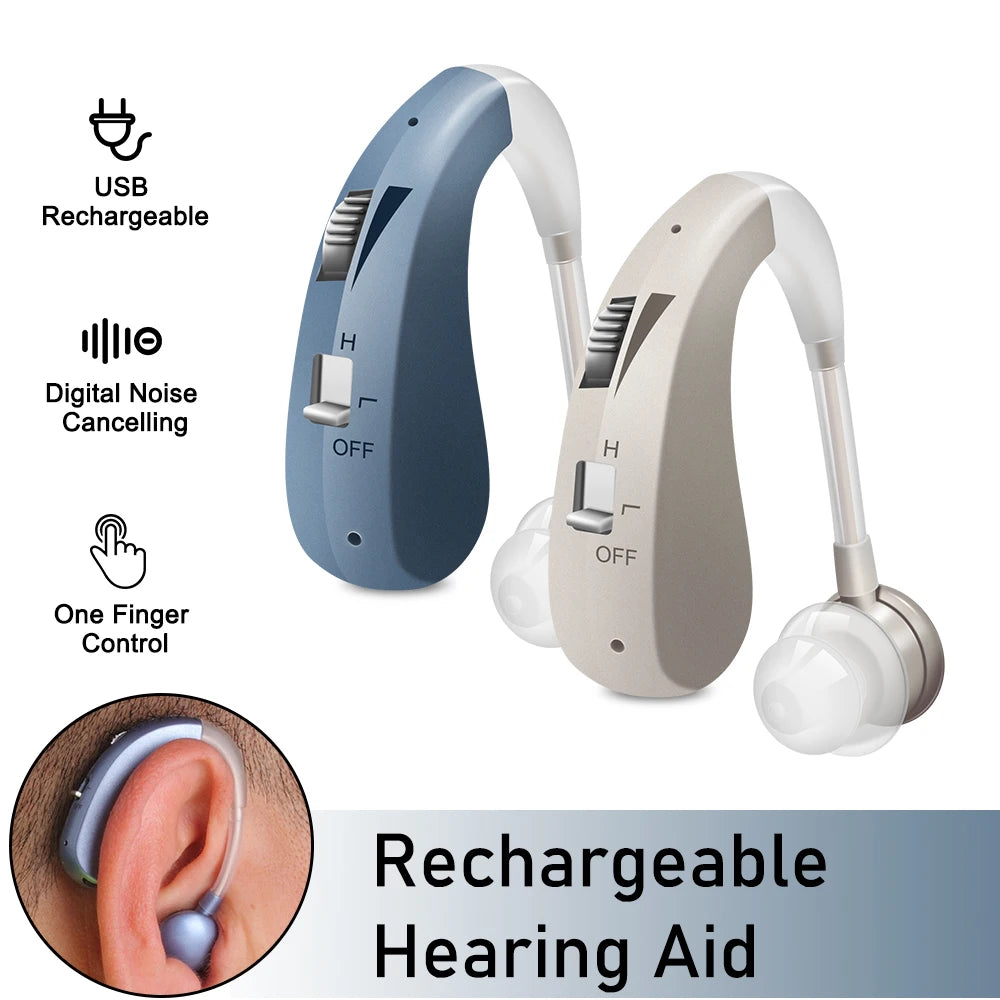 Rechargeable Mini Digital Wireless Hearing Aid