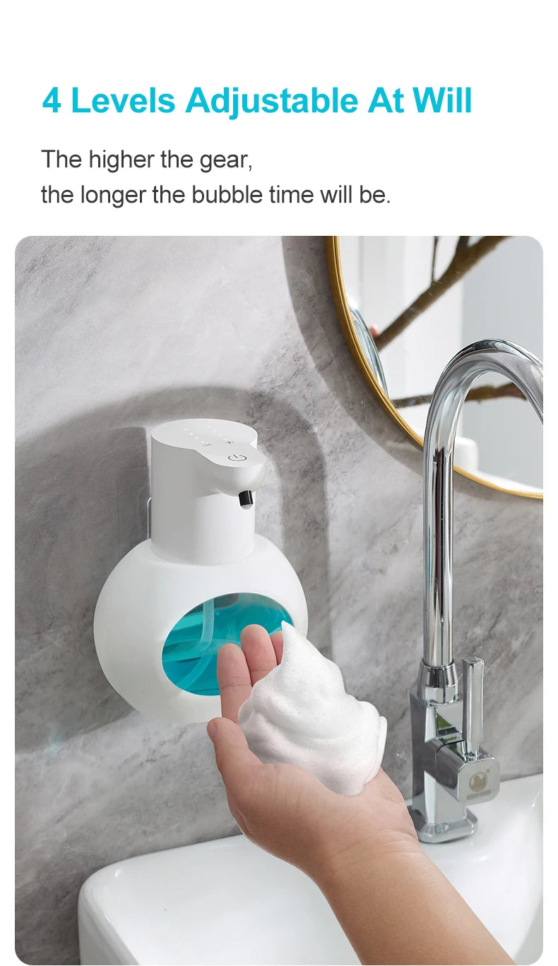 Automatic Hand Sanitizer Machine Intelligent Induction Detergent Electric Soap Dispenser Household Liquid Gel Machine Bathroom