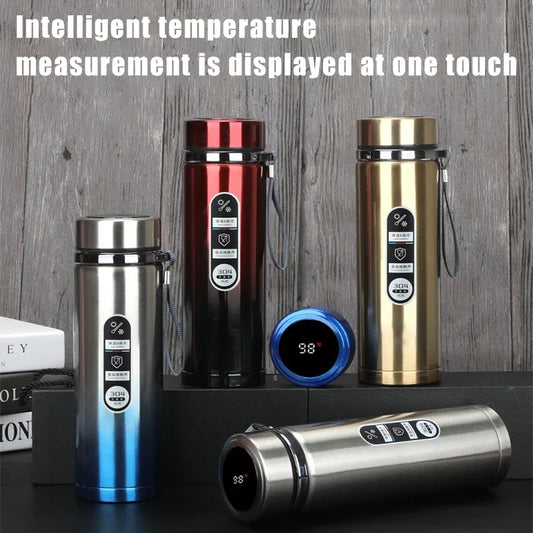 Smart Thermos Stainless Steel Tumbler