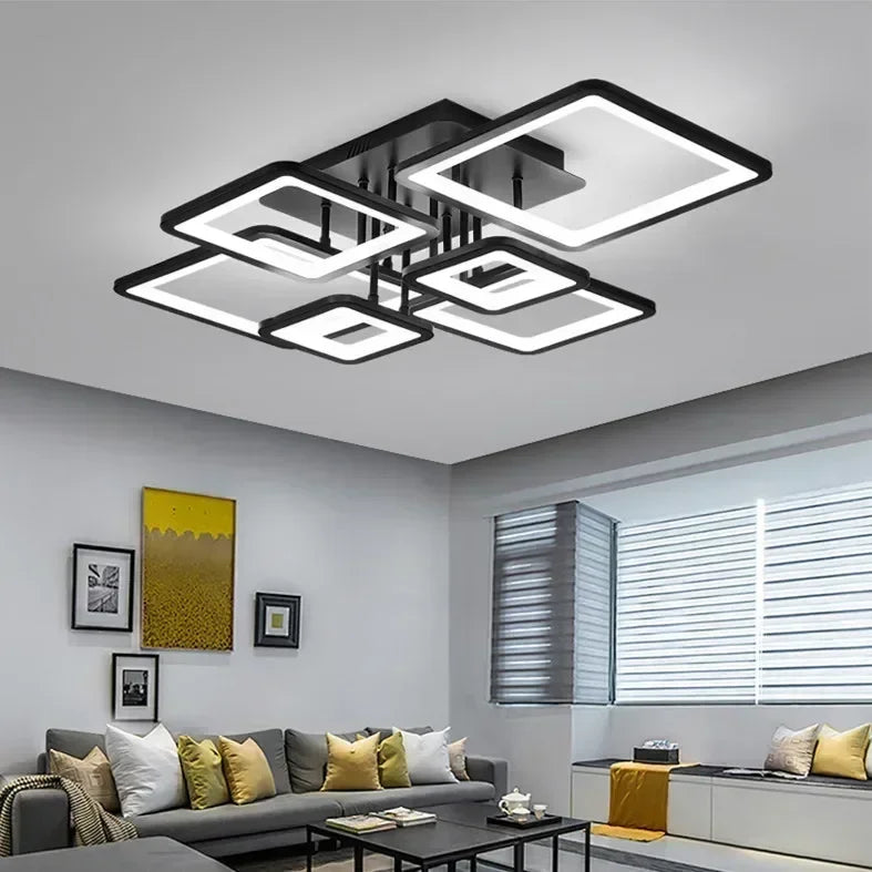 Modern LED Ceiling Lamp - Nordic Chic Chandelier