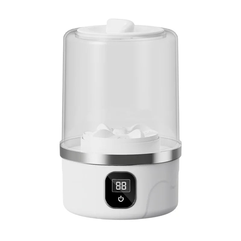 Portable Mini Washing Machine Compact Laundry Washer for Dorm Travel Camping Hotel Apartment Easy Clothes Cleaning