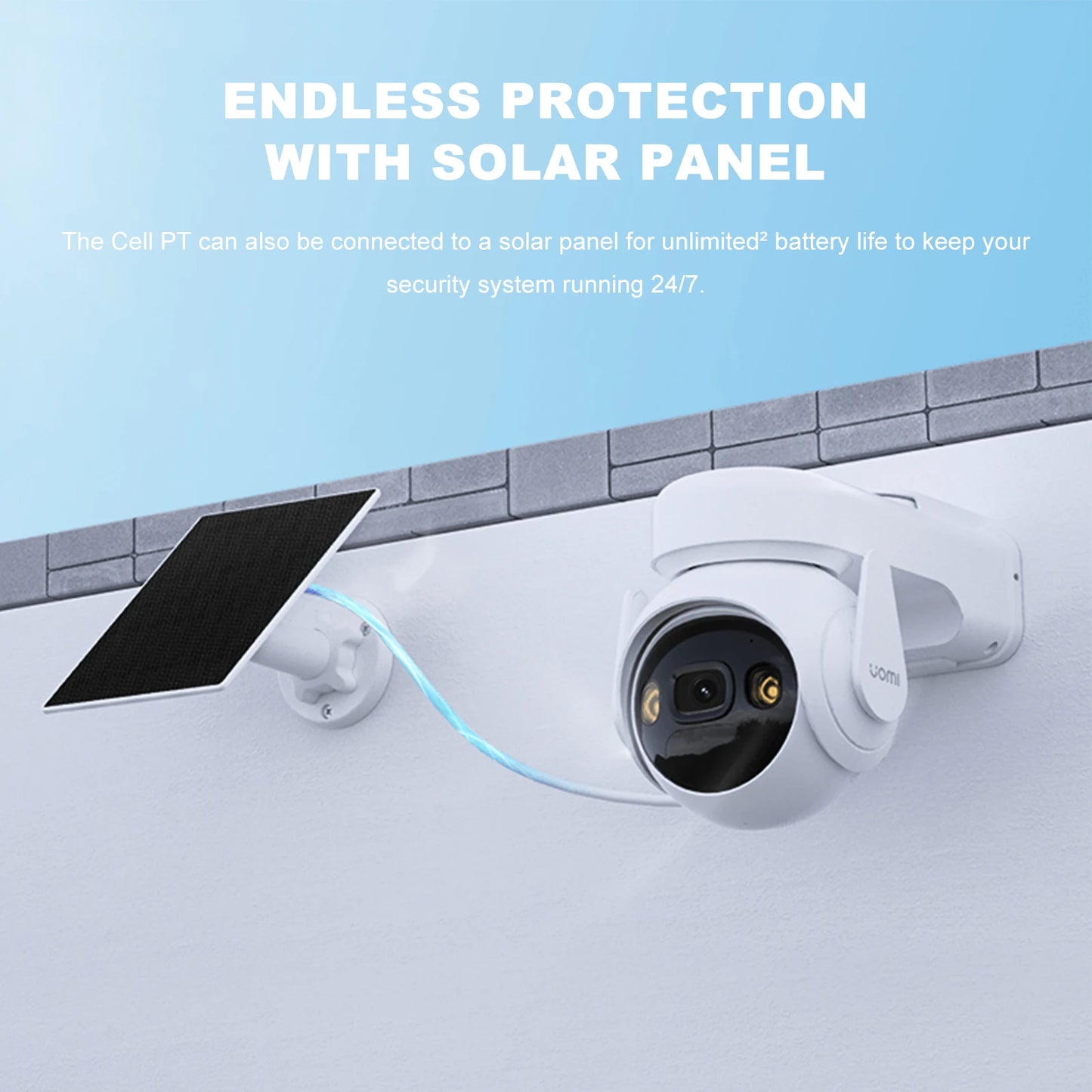 Digital Home Security System Powered by Solar Panel