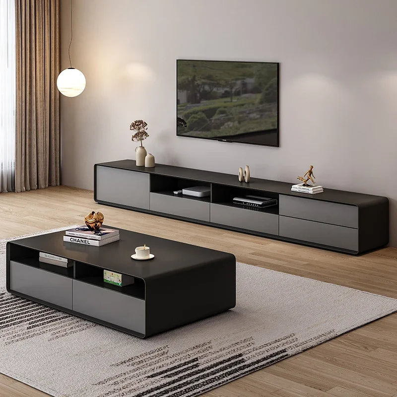 Modern Bedroom TV Stand Sleek Living Room Furniture