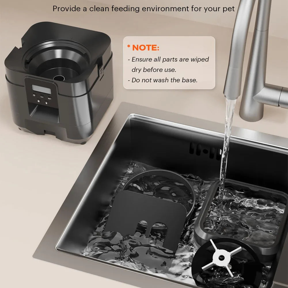 Smart Pet Feeder Automatic Cat Feeder Slow Food Machine for Fog Timed and Quantitative Auto Cat Food Dispenser Cat Bowl