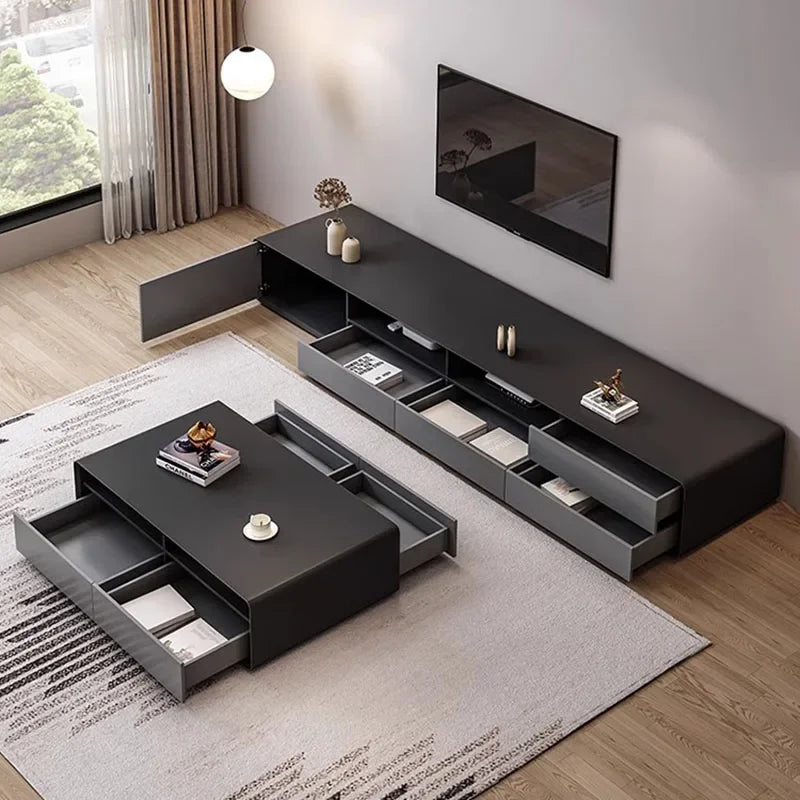 Modern Bedroom TV Stand Sleek Living Room Furniture