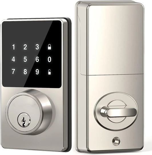 Touchscreen Smart Lock Keyless Entry with App