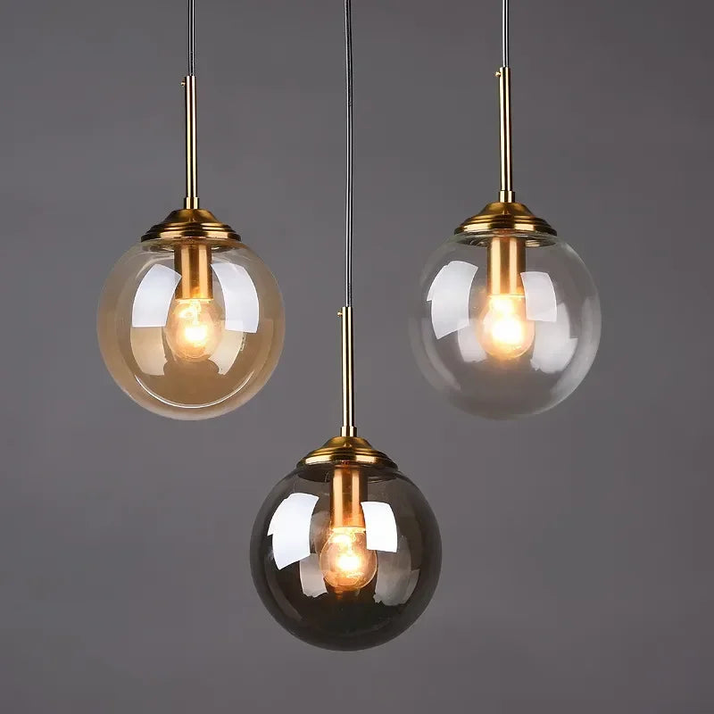 Glass Ball Pendant - Modern Chandeliers