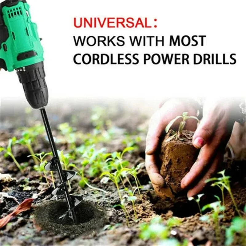 Spiral Drill Bit - Garden Planting Tool