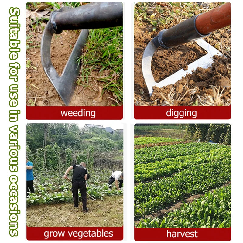 Handheld Manganese Steel Agricultural Weeding Hoe