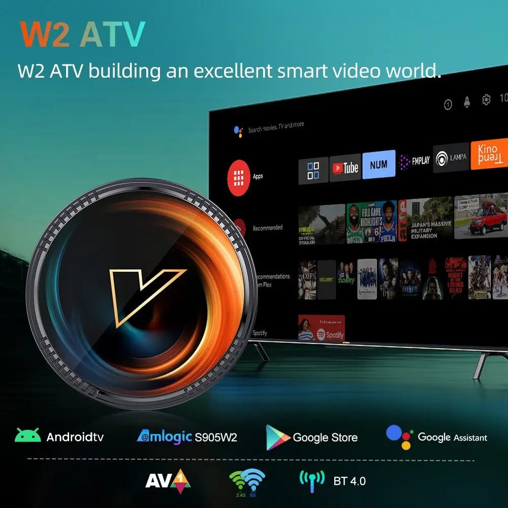 W2 ATV Smart TV Box 