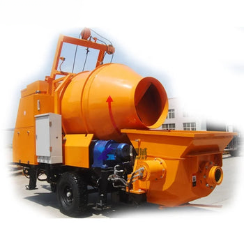 Used Diesel Concrete Mixer with Pump