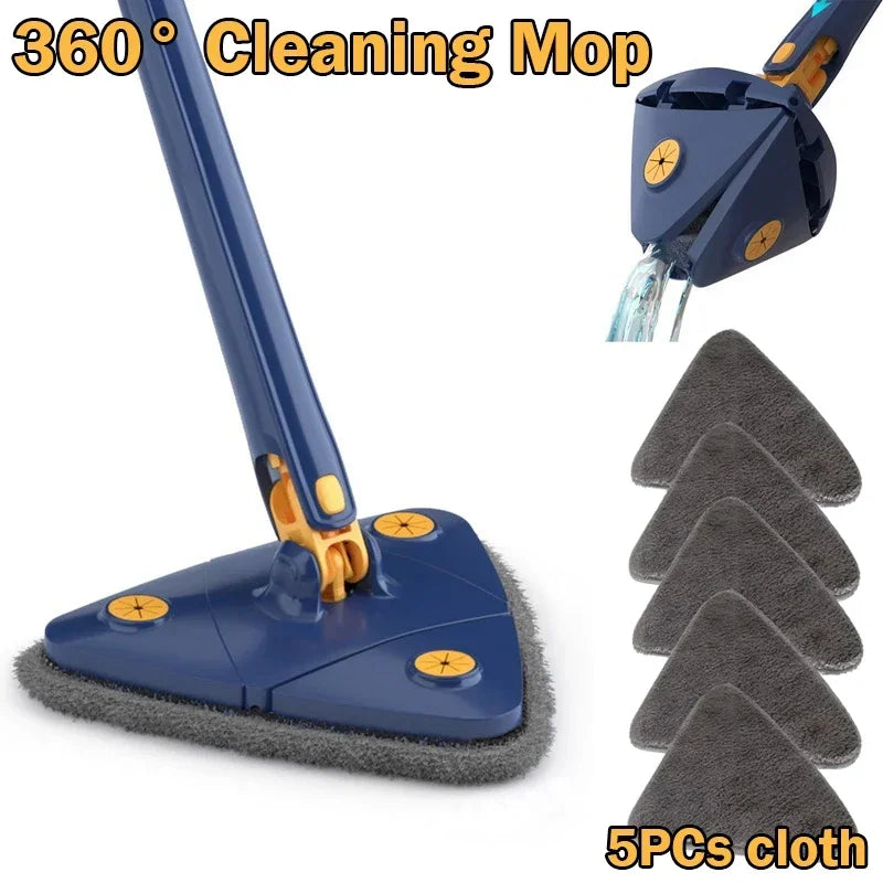 Adjustable Mop 360 Ceiling Dusting Spin Floor Cleaning