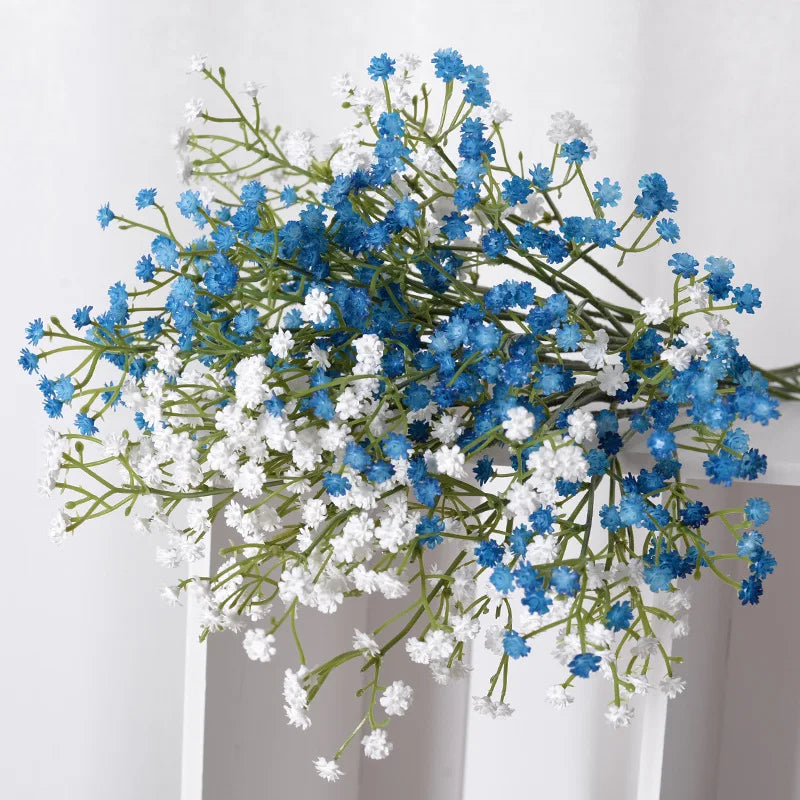 Plastic Artificial Sky Stars Flower Branch - Festive Home Decor