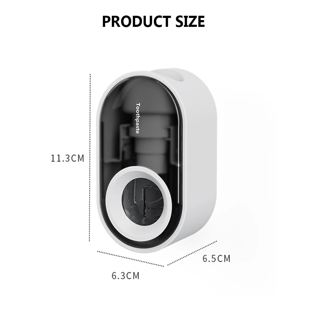 Automatic Toothpaste Squeezer and Wall-Mounted Organizer