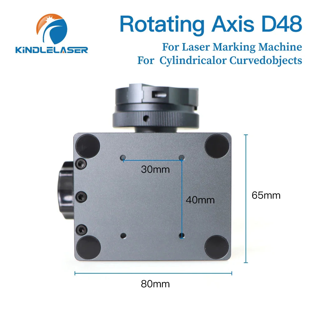 DAJA Rotary Axis Attachment for Laser Engravers