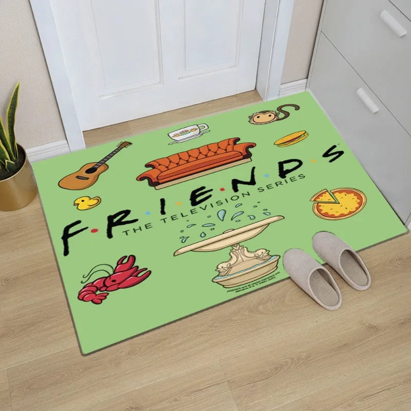 Friends Carpet Non-slip Indoor and Outdoor Mat - Originality Rug - Decoration Gift