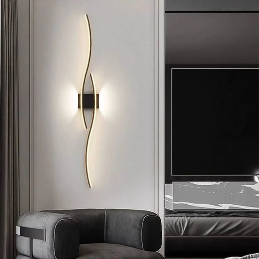 Minimalist LED Wall Lamps - Elegant Bedroom Décor