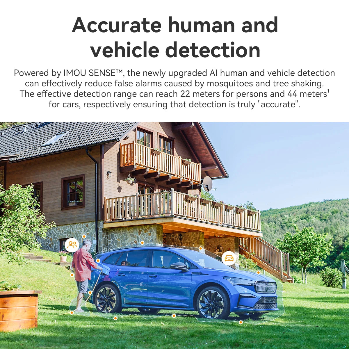 Camera Cruiser Security System with Human and Vehicle Detection