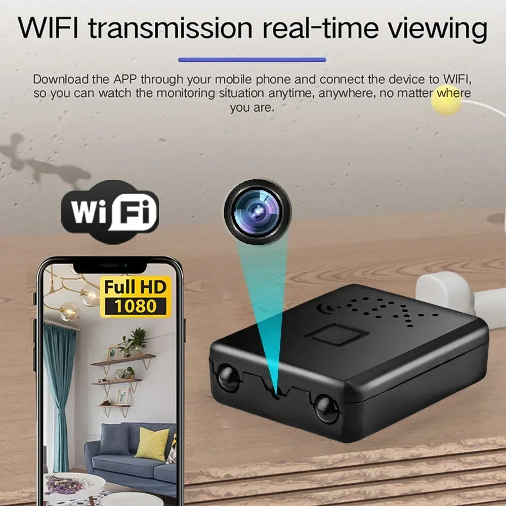 Mini Camera Wifi Camcorder 4K Full HD 1080P Video Recorder Small Motion Detection Night Vision Security Smart Home IP Web Cam