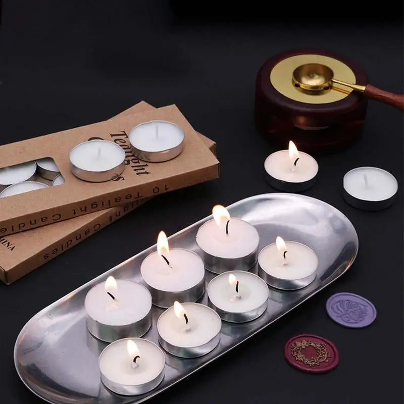 Box of 10 Smokeless Tealight Candles